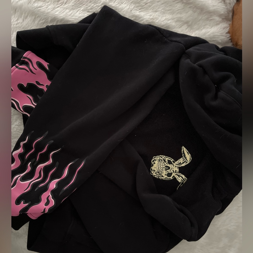 cropped hoodie